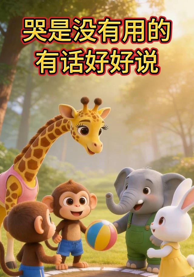 哭是没有用的有话好好说
