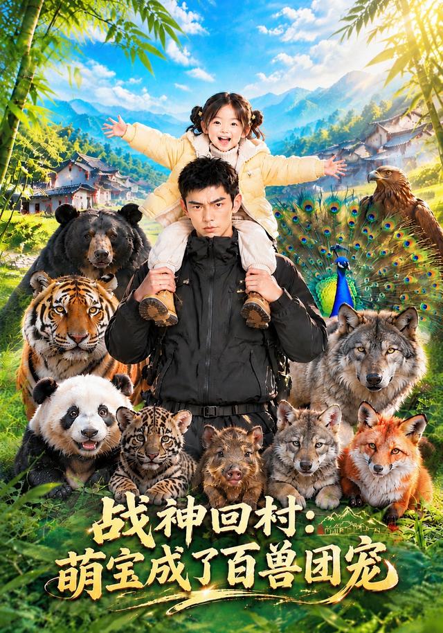 战神回村：萌宝成了百兽团宠