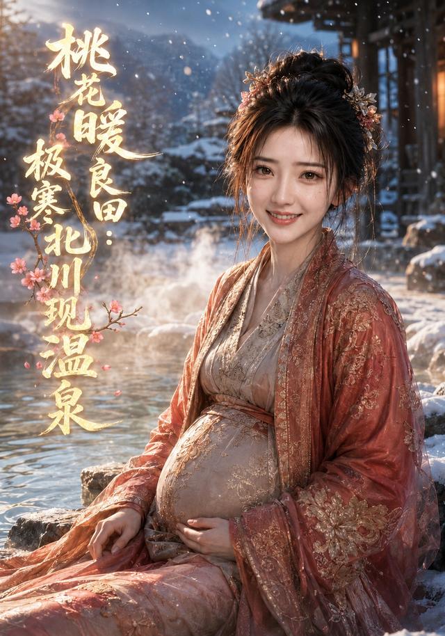 桃花暖良田：极寒北川现温泉