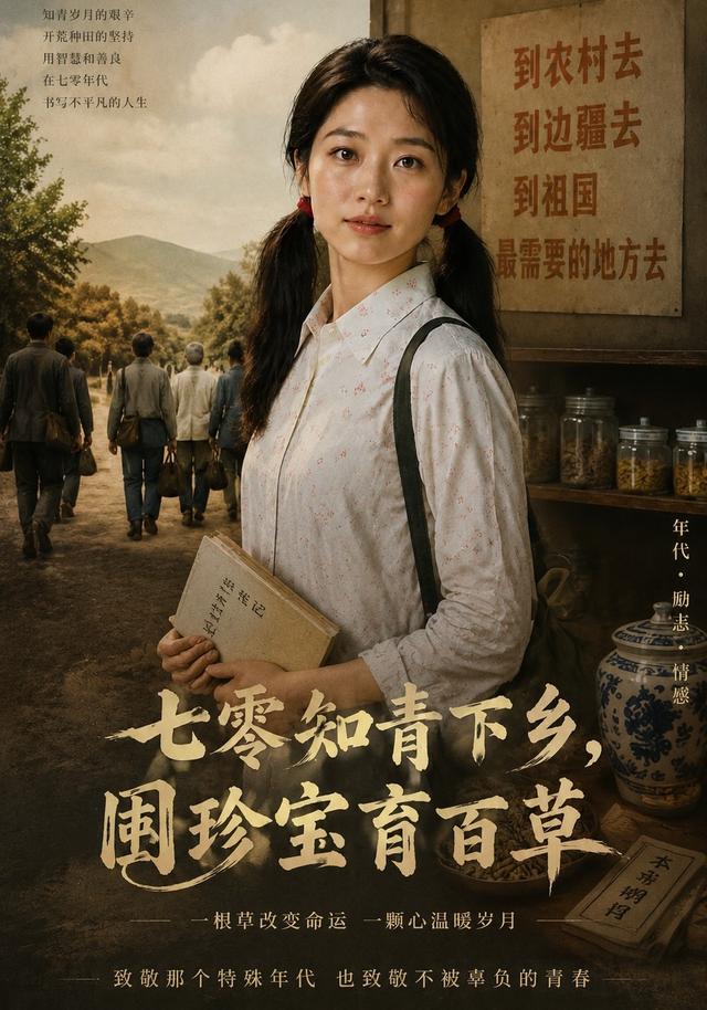 七零知青下乡：囤珍宝育百草 cover
