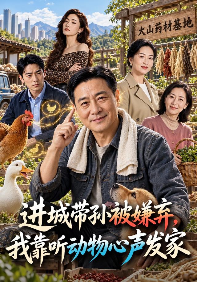 进城带孙被嫌弃，我靠听动物心声发家