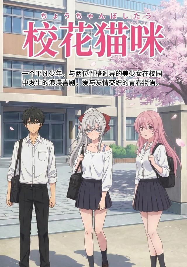 校花猫咪封面图