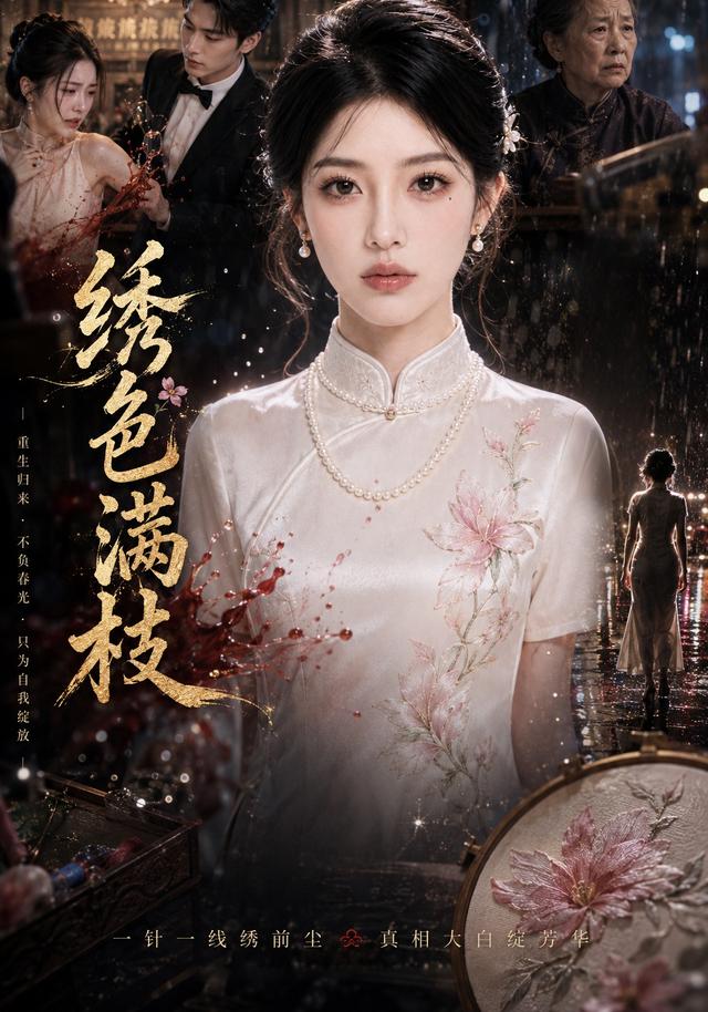 绣色满枝 cover