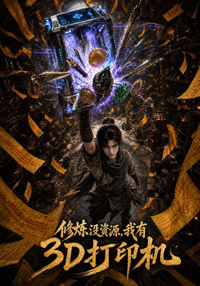 修炼没资源，我有3D打印机 cover