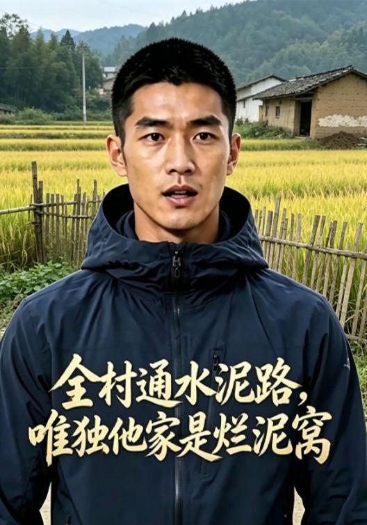 全村通水泥路，唯独他家是烂泥窝