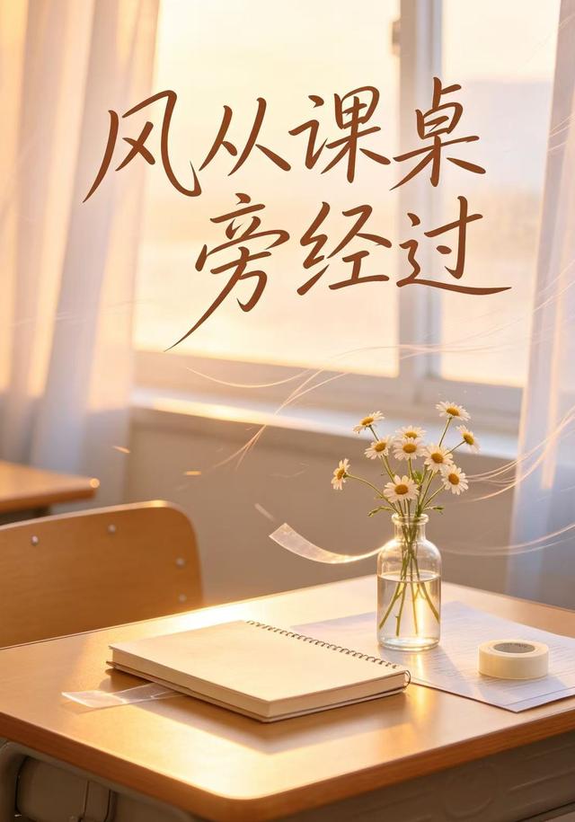 风从课桌旁经过