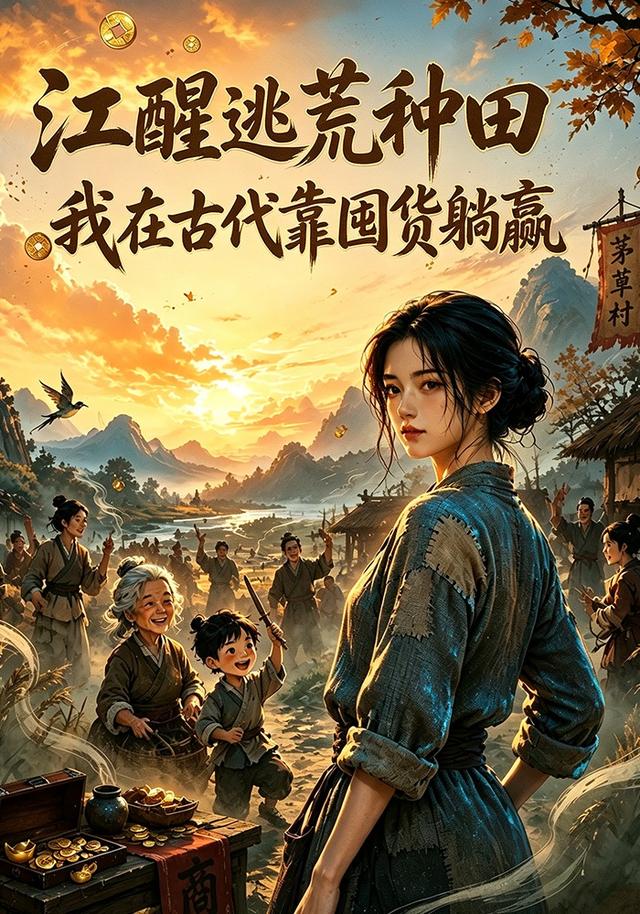 江醒逃荒种田，我在古代靠囤货躺赢 cover