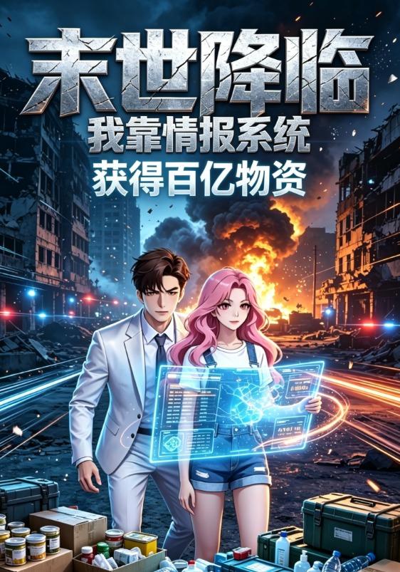 末世降临，我靠情报系统获得百亿物资 cover