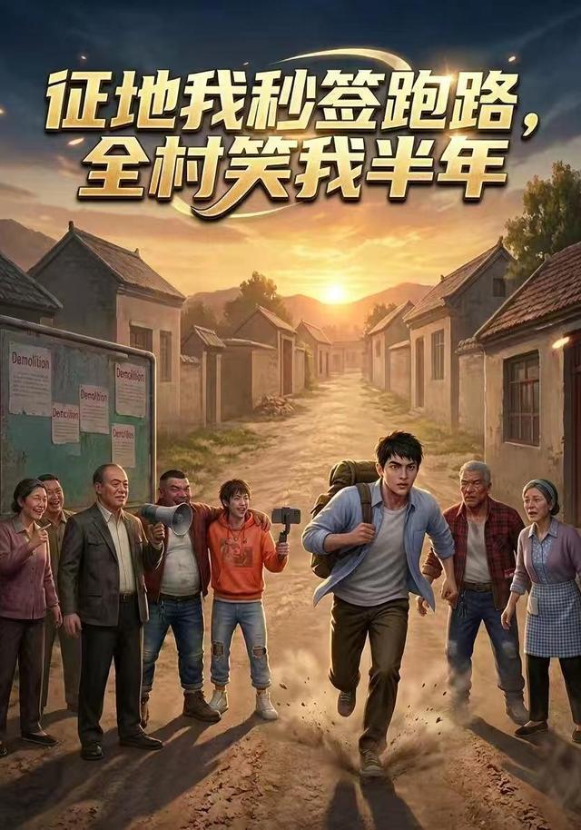 征地我秒签跑路，全村笑我半年