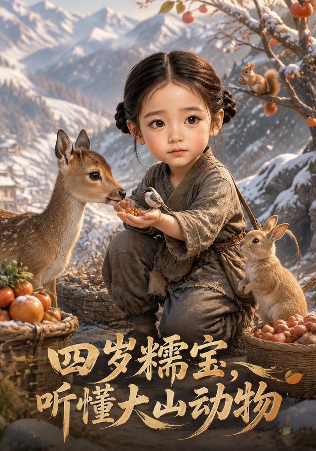 四岁糯宝，听懂大山动物
