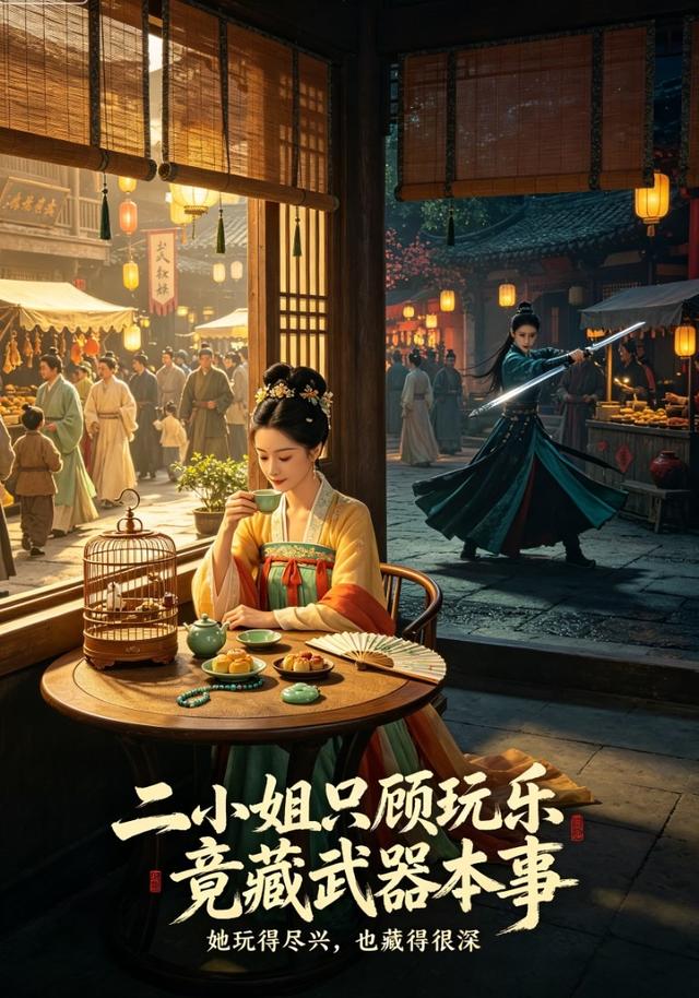 二小姐只顾玩乐竟藏武器本事