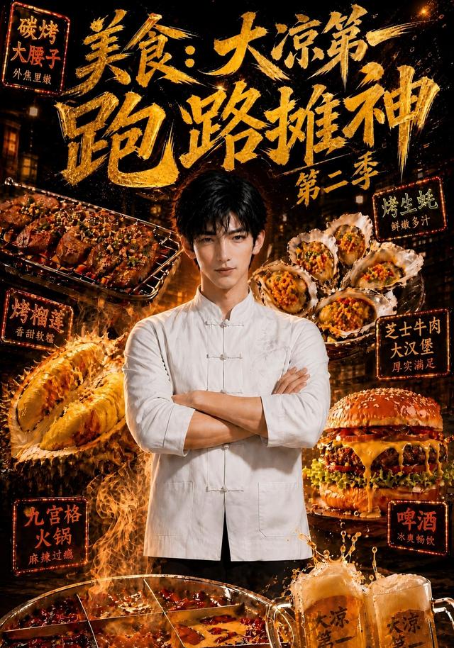 美食：大凉第一跑路摊神第二季 cover
