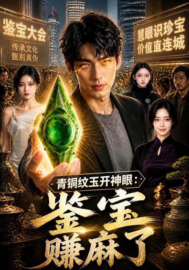 青铜纹玉开神眼，鉴宝赚麻了