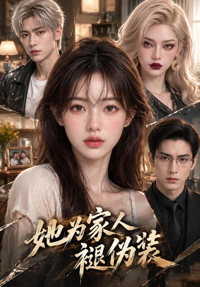 她为家人褪伪装