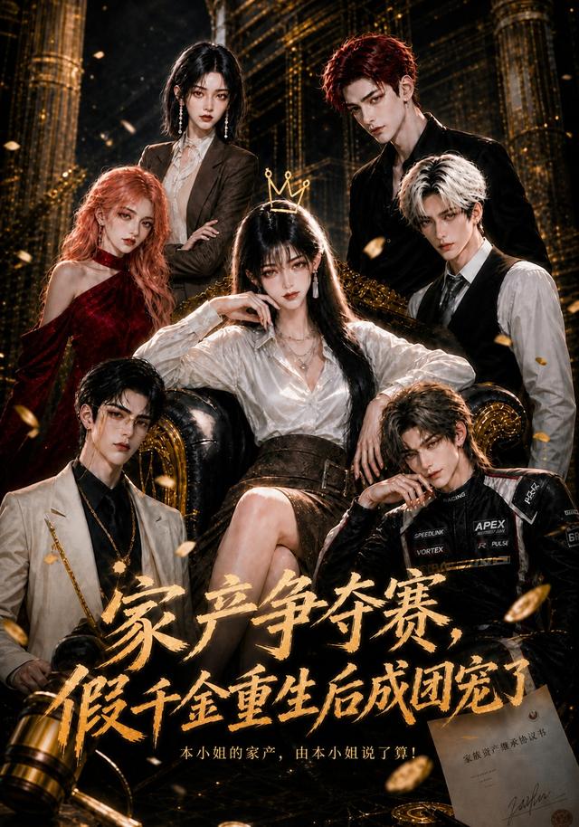 家产争夺赛，假千金重生后成团宠了