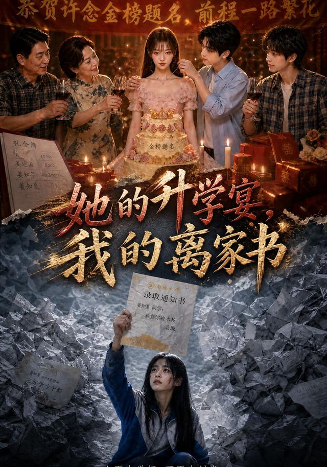 她的升学宴，  我的离家书