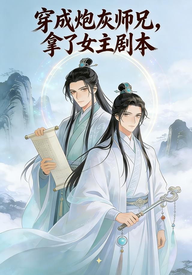 穿成炮灰师兄，拿了女主剧本封面图