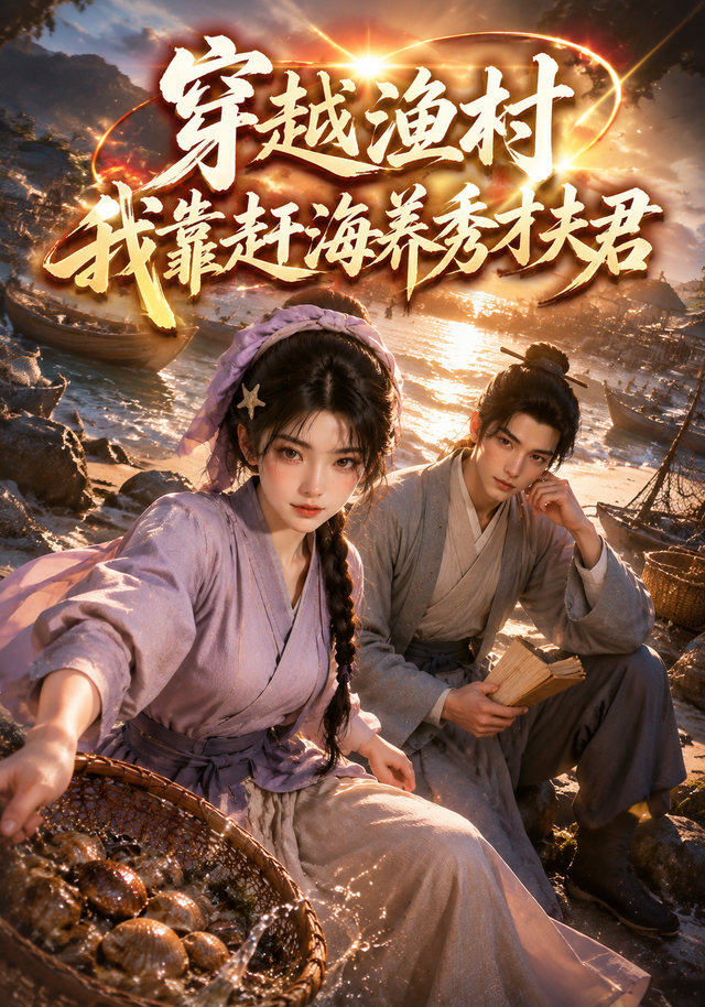 穿越渔村，我靠赶海养秀才夫君 cover