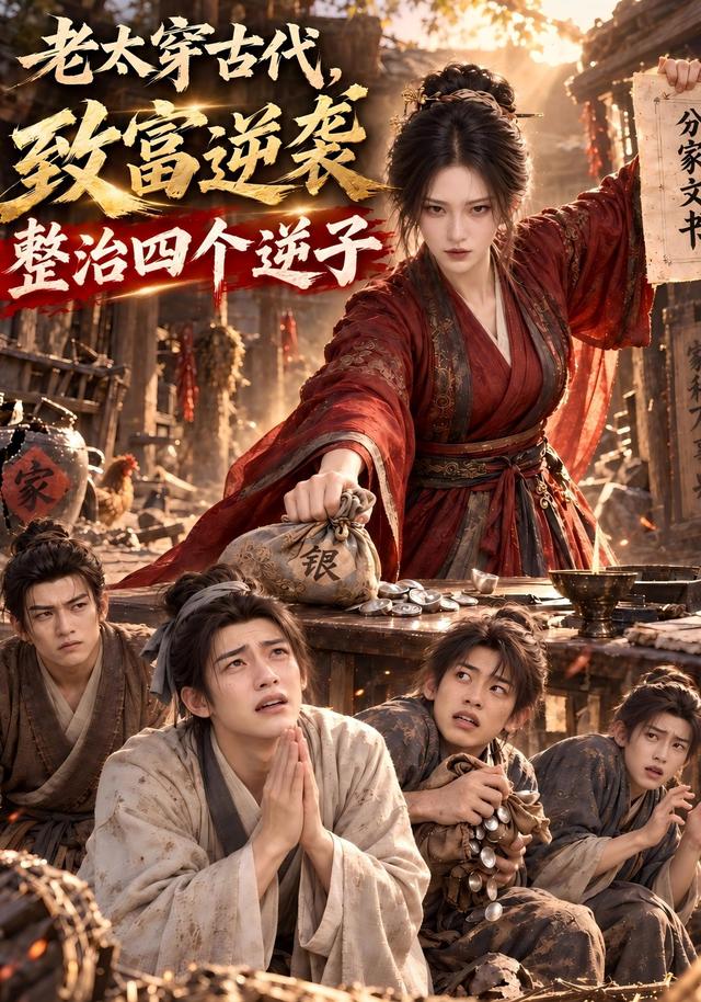 老太穿古代，致富逆袭整治四个逆子