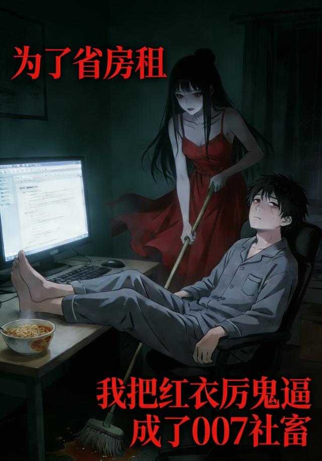 为了省房租，我把红衣厉鬼逼成了007社畜封面图