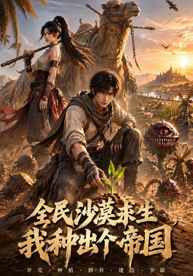 全民沙漠求生，我种出个帝国 cover