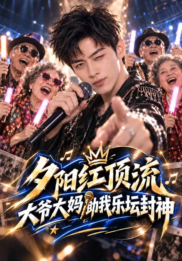 夕阳红顶流，大爷大妈助我乐坛封神