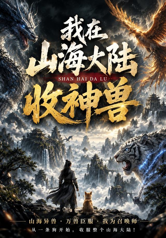 我在山海大陆收神兽 cover