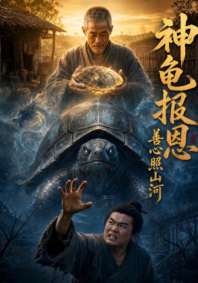 神龟报恩：善心照山河