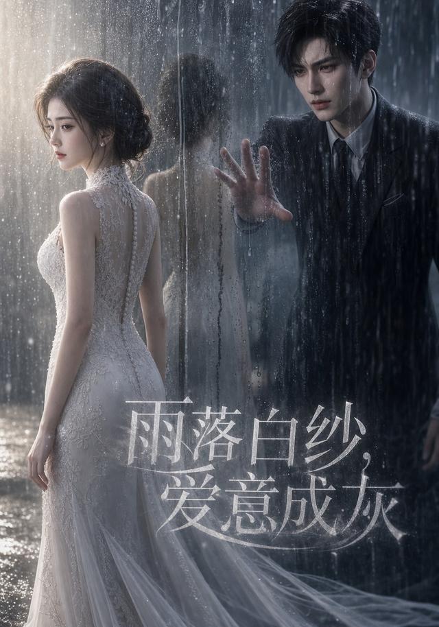 雨落白纱，爱意成灰