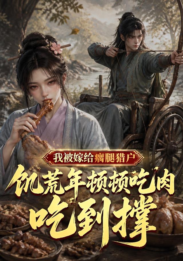 我被嫁给瘸腿猎户，饥荒年顿顿吃肉吃到撑