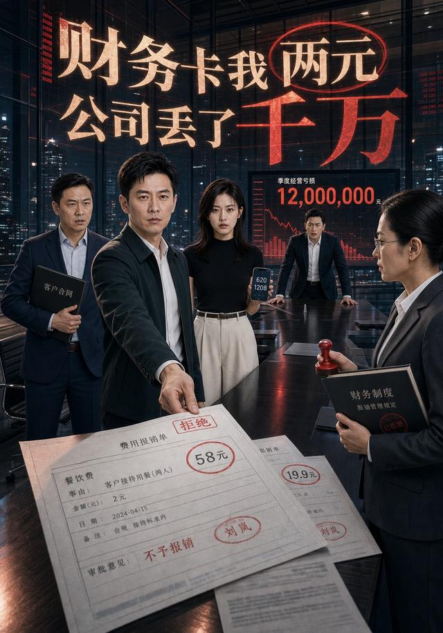 财务卡我两元，公司丢了千万 cover
