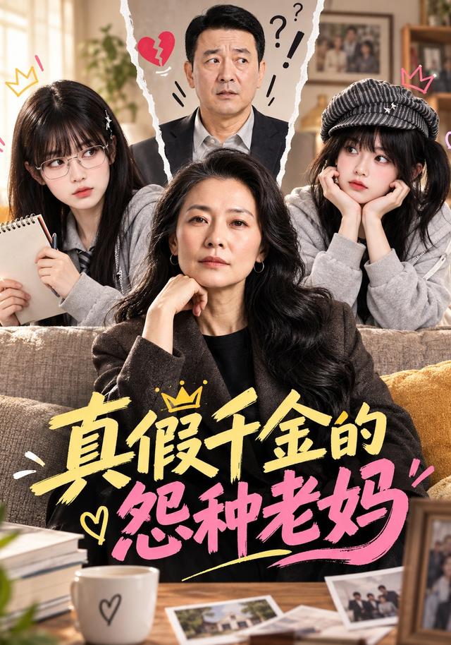 真假千金的怨种老妈封面