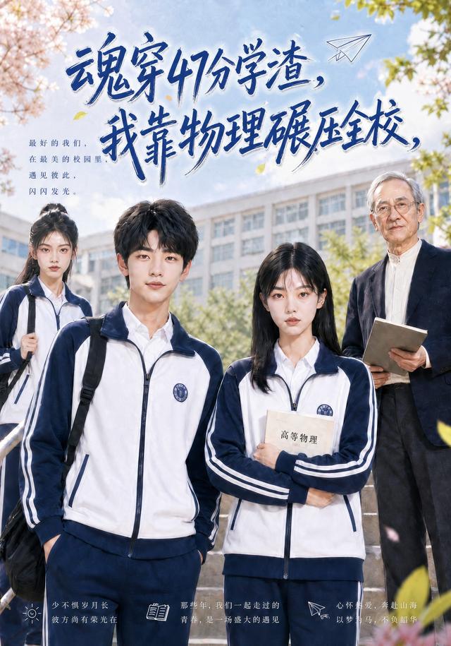 魂穿47分学渣，我靠物理碾压全校 cover