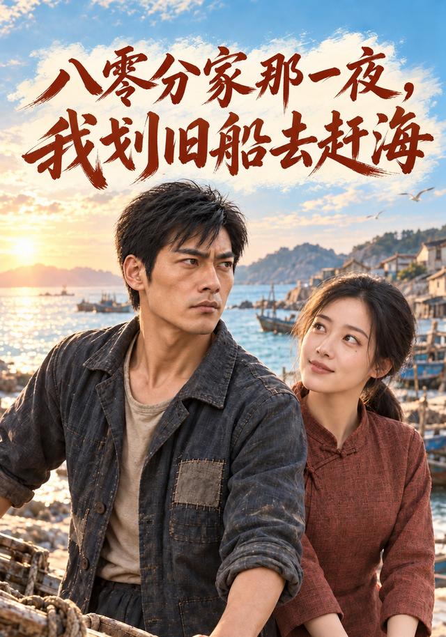 八零分家那一夜，我划旧船去赶海