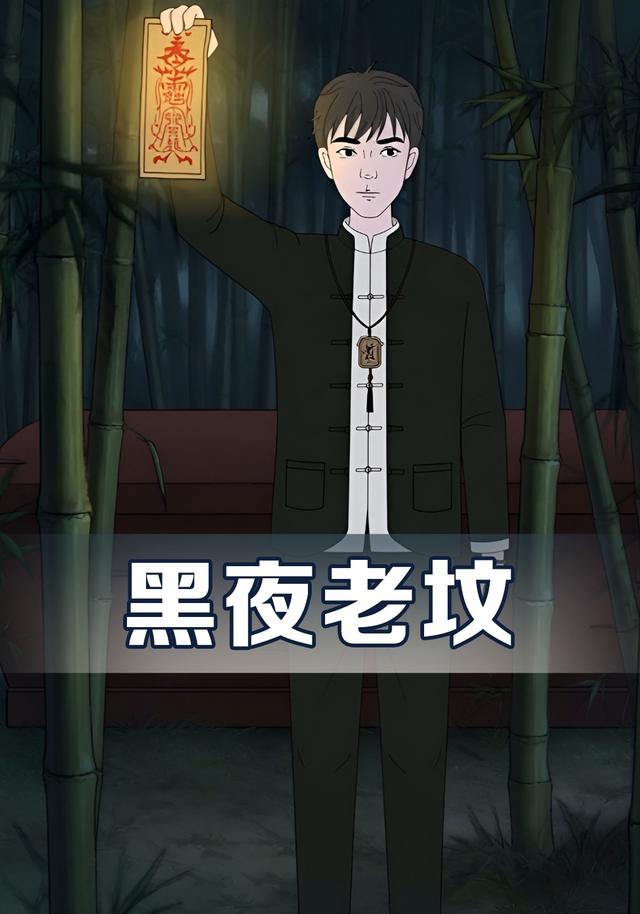 黑夜老坟封面图