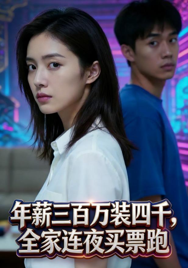 年薪三百万装四千，全家连夜买票跑封面图