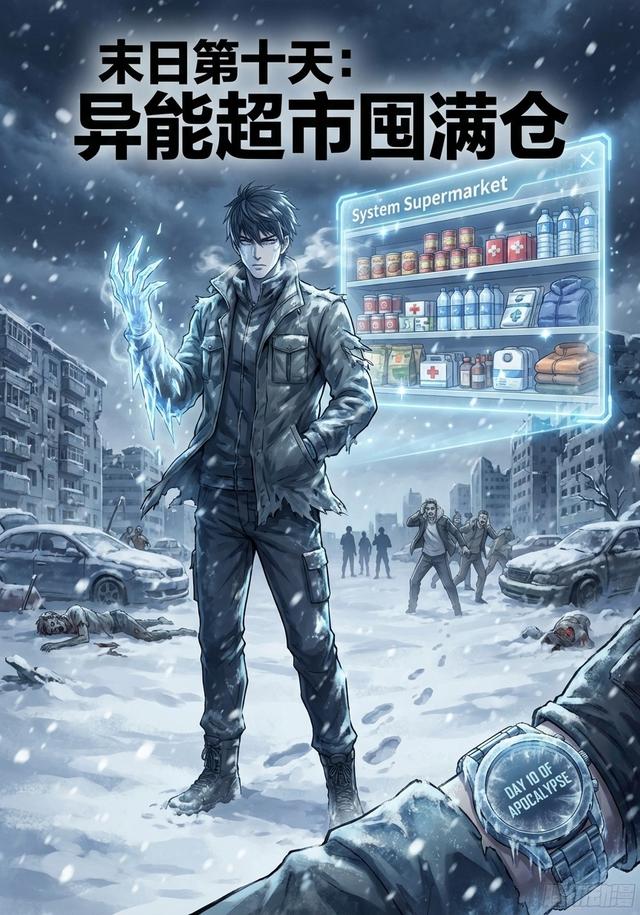 末日第十天：异能超市囤满仓封面图