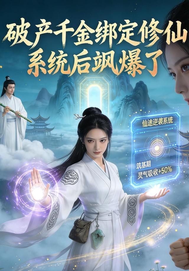 破产千金绑定修仙系统后飒爆了封面图