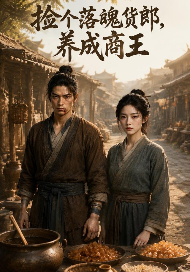 捡个落魄货郎,养成商王 cover