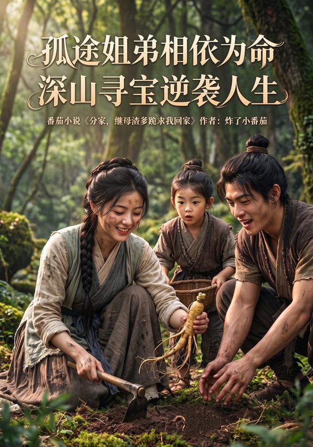 孤途姐弟相依为命，深山寻宝逆袭人生