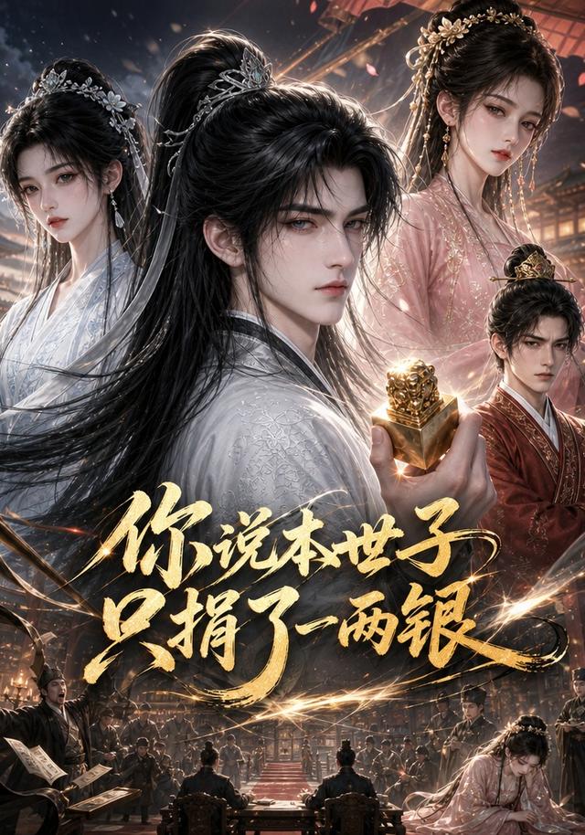 你说本世子只捐了一两银 cover
