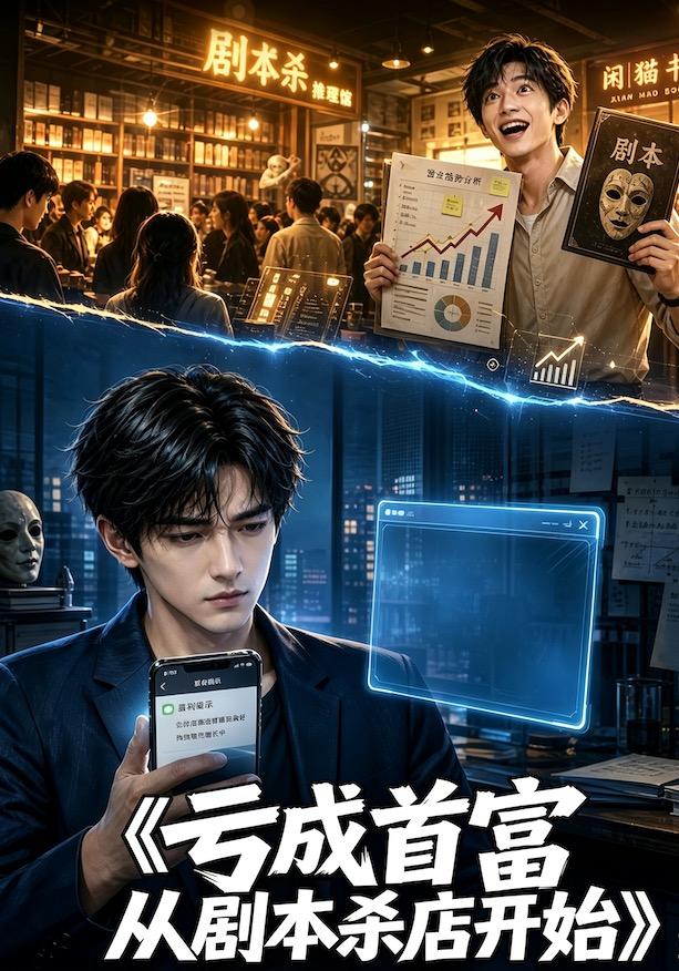 亏成首富从剧本杀店开始 cover