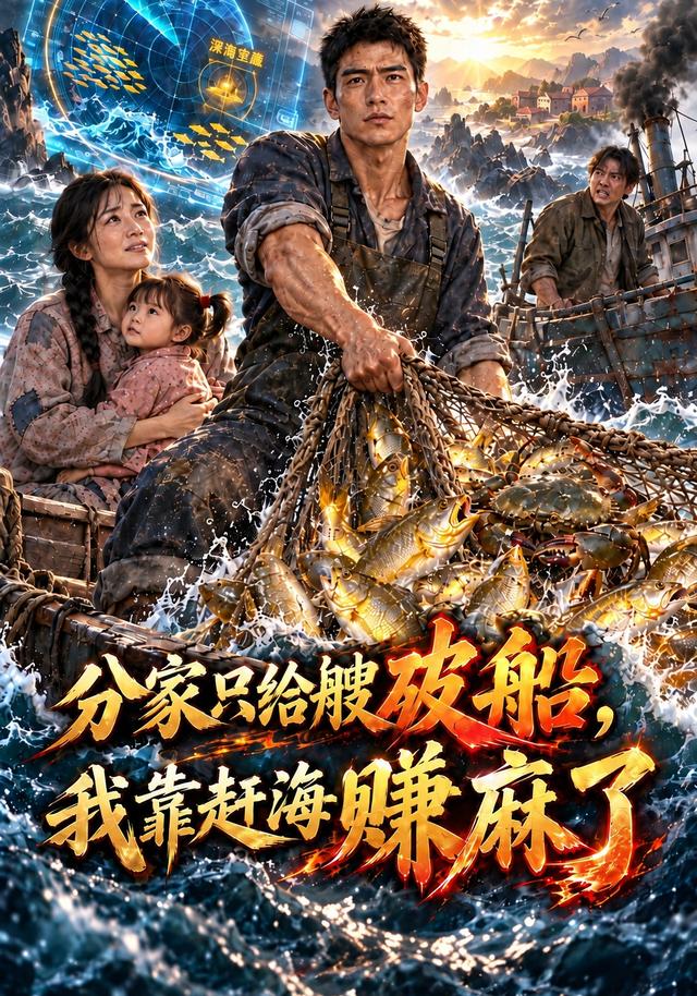 分家只给艘破船，我靠赶海赚麻了