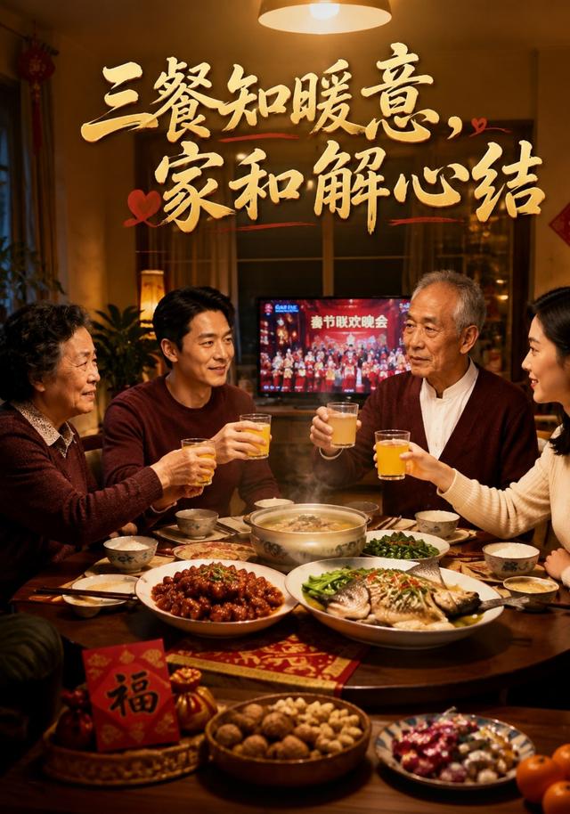 三餐知暖意，家和解心结 cover