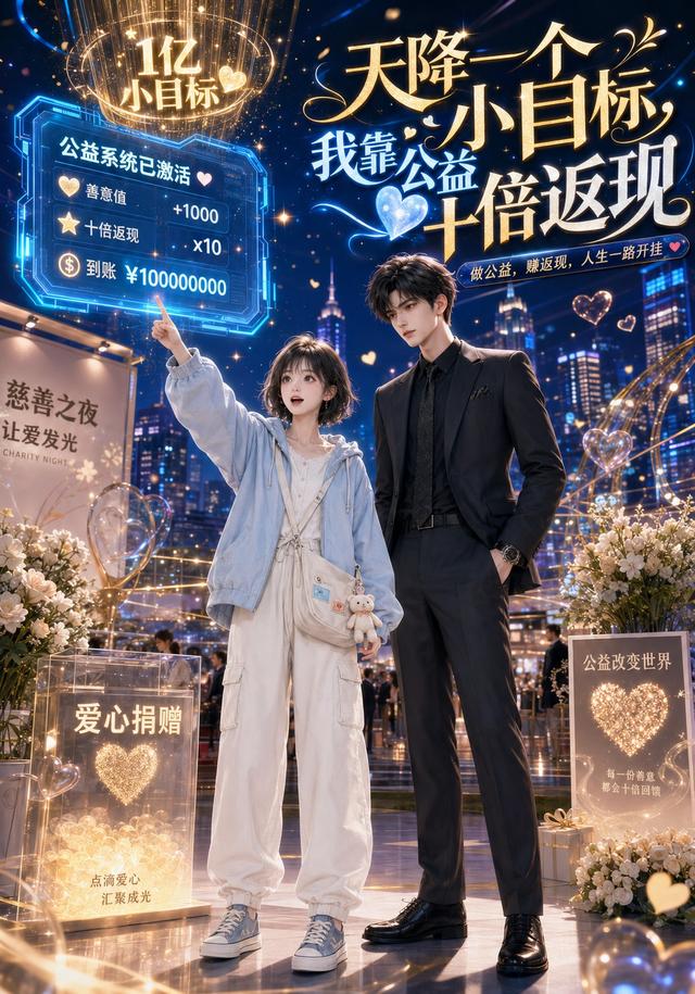 天降一个小目标，我靠公益十倍返现 cover