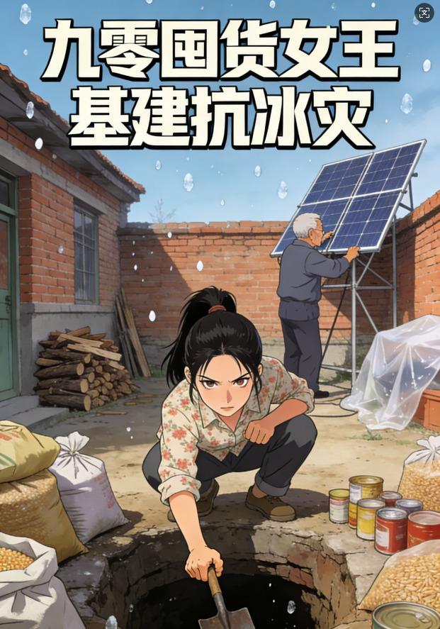 九零囤货女王：基建抗冰灾封面图