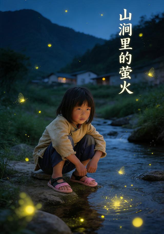 山涧里的萤火