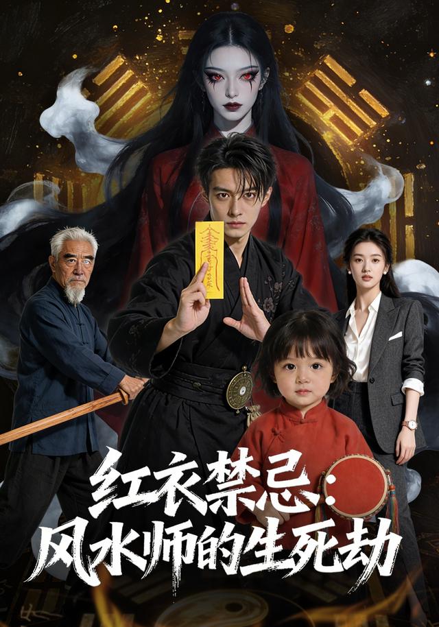 红衣禁忌：风水师的生死劫封面图