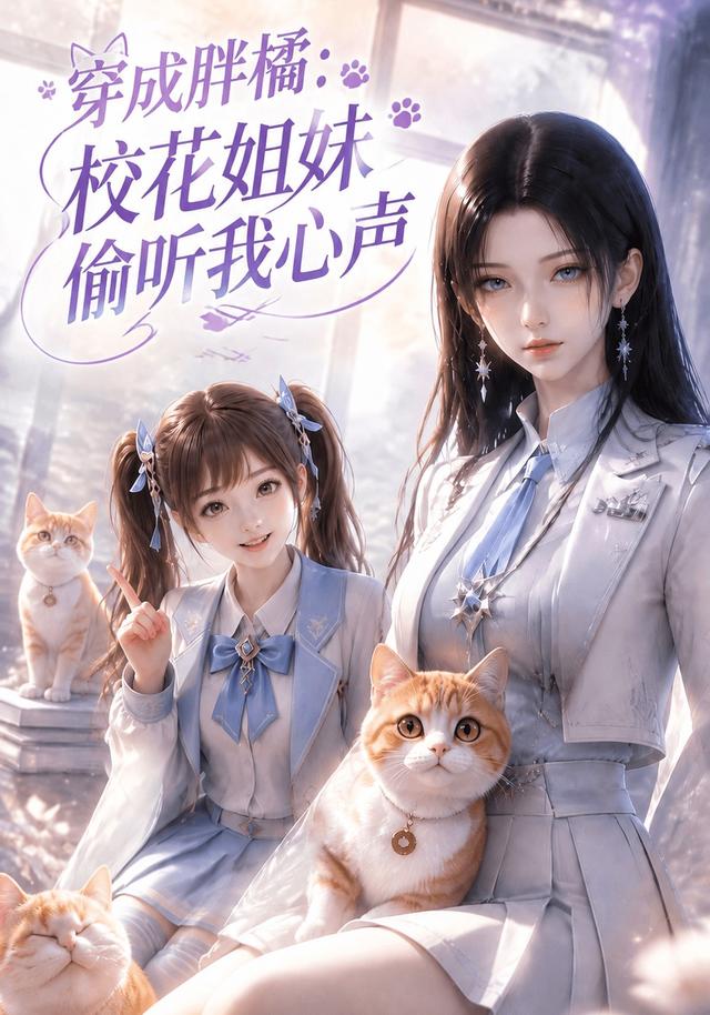 穿成胖橘：校花姐妹偷听我心声 cover