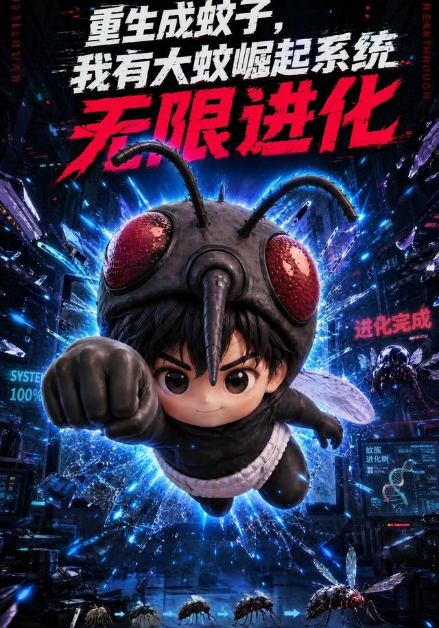 重生成蚊子，我有大蚊崛起系统无限进化 cover